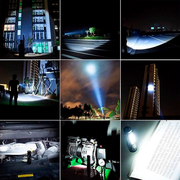 Kompaktiškas, galingas žibintuvėlis NightGleam™ - Originalu-pigu