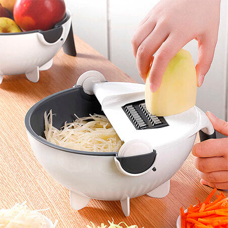 Daržovių smulkintuvas 7 in 1 + priedai - Originalu-pigu