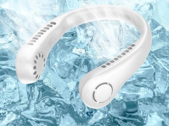 Ant kaklo nešiojamas ventiliatorius "WindGENIUS™" - Originalu-pigu