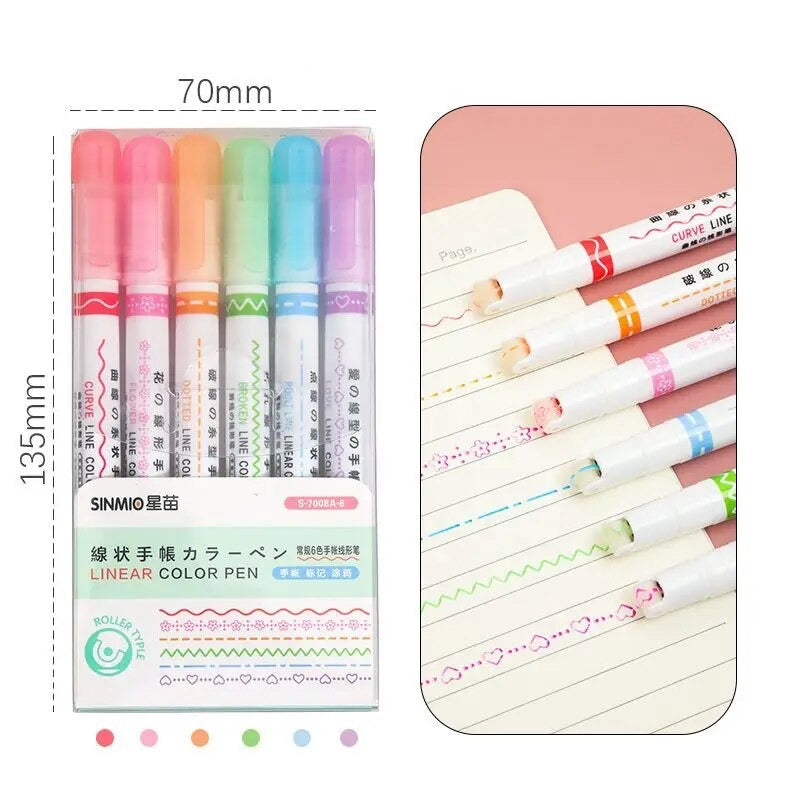 Rašikliai su skirtingais raštais - Originalu-pigu