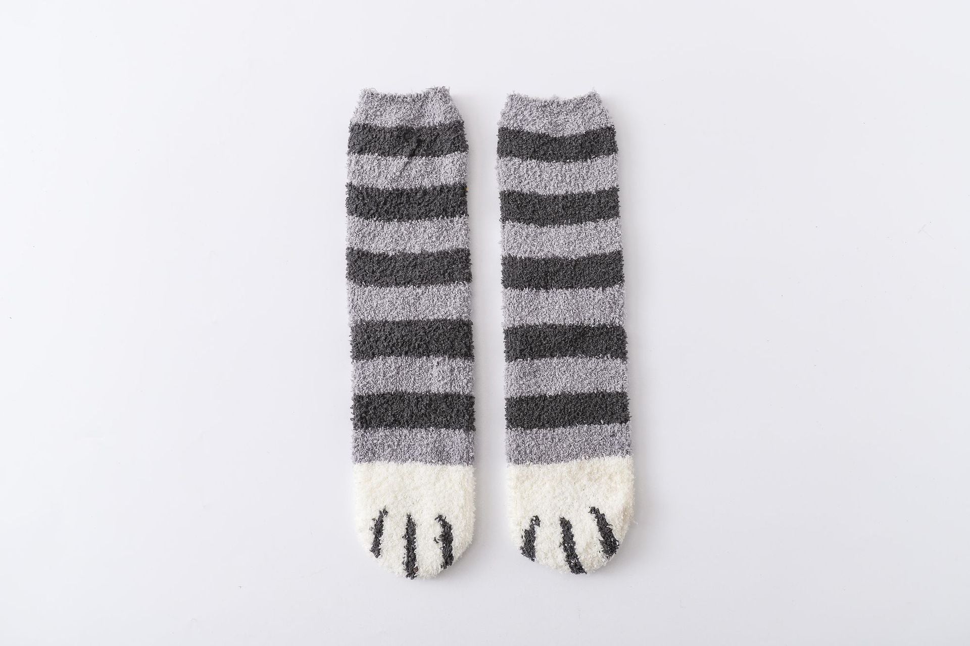 Šiltos kačių letenėlių kojinės (3 poros) - Originalu-pigu