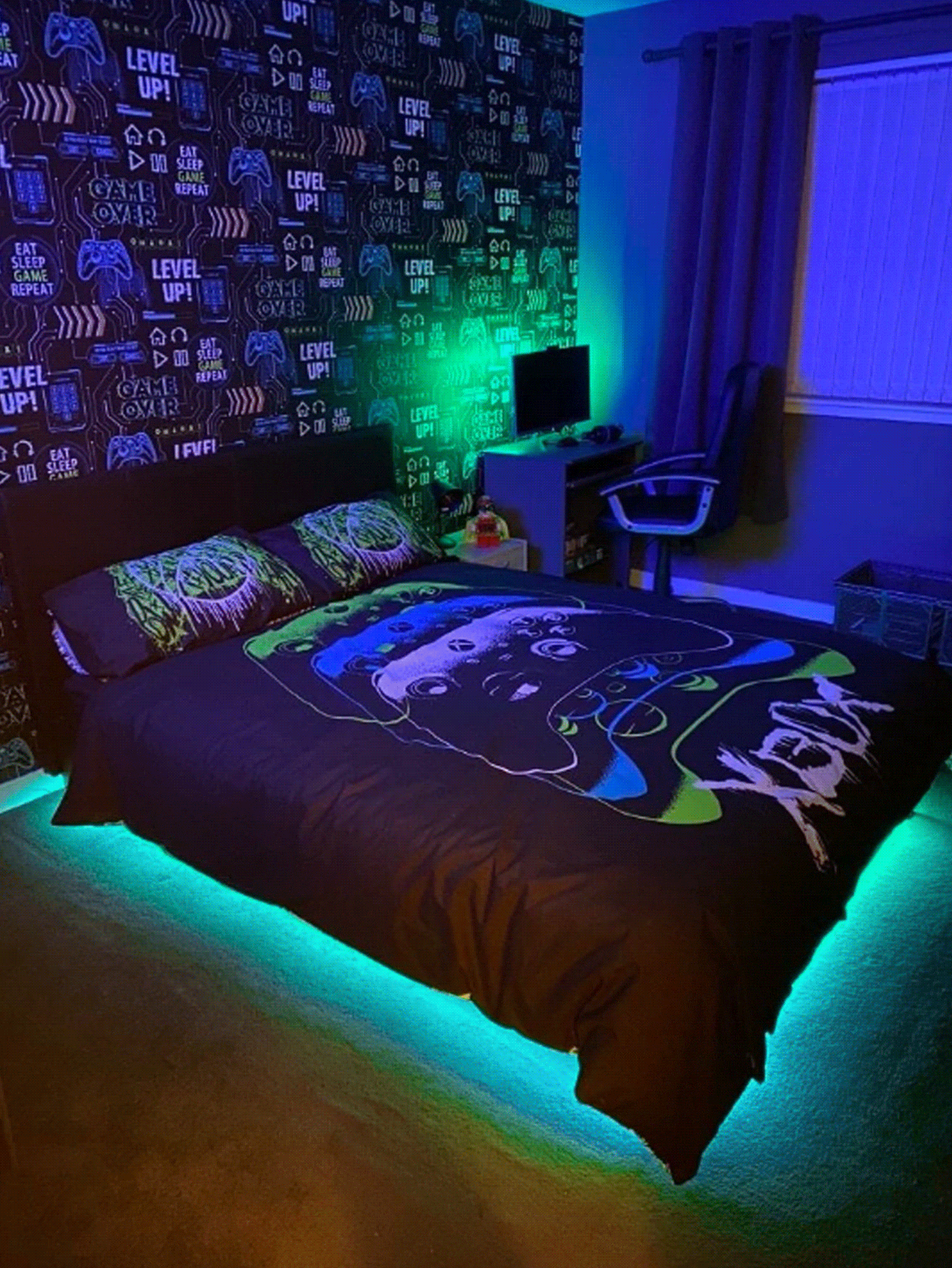 LED RGB juostelė su nuotoliniu valdymu - Originalu-pigu