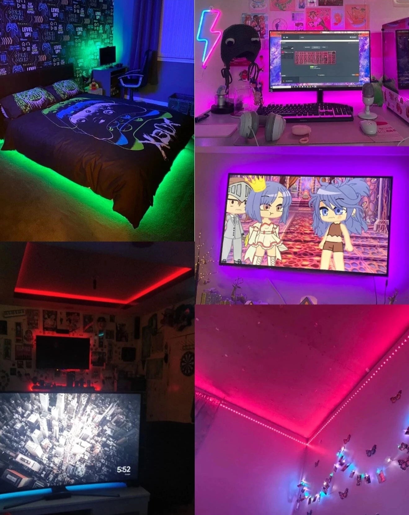 LED RGB juostelė su nuotoliniu valdymu - Originalu-pigu