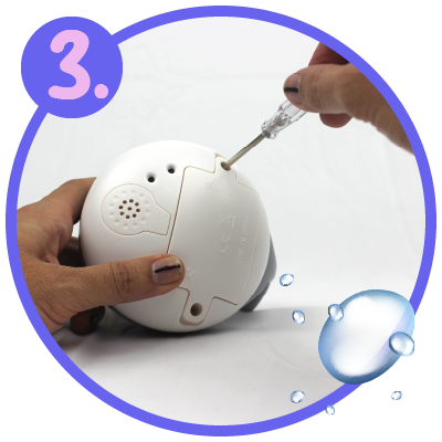 Vandenį purškiantis LED banginis - Originalu-pigu