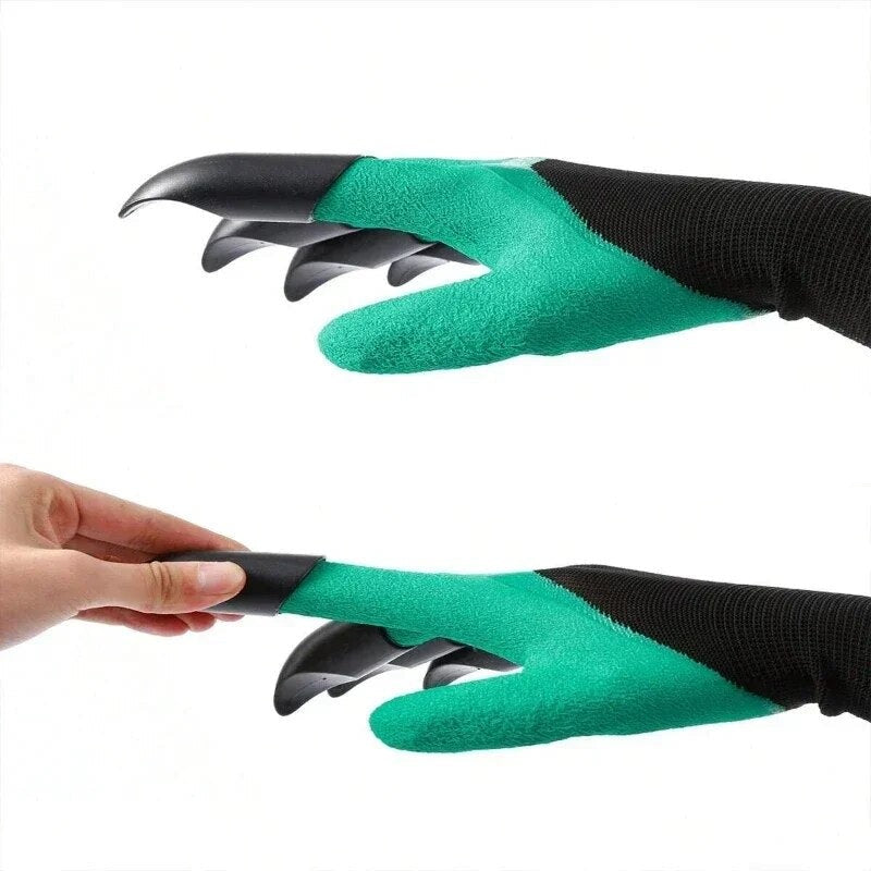 Sodo pirštinės su pakietintais pirštais