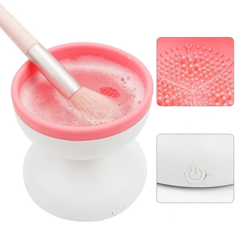 Elektrinis makiažo šepetėlių valytuvas - Originalu-pigu