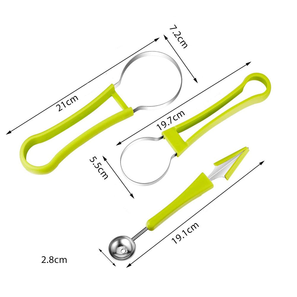 Vaisių ir daržovių pjaustymo įrankis 4 in 1 - Originalu-pigu