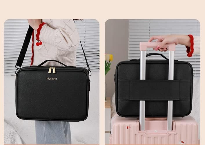 Didelė kosmetinė su LED veidrodžiu - Originalu-pigu