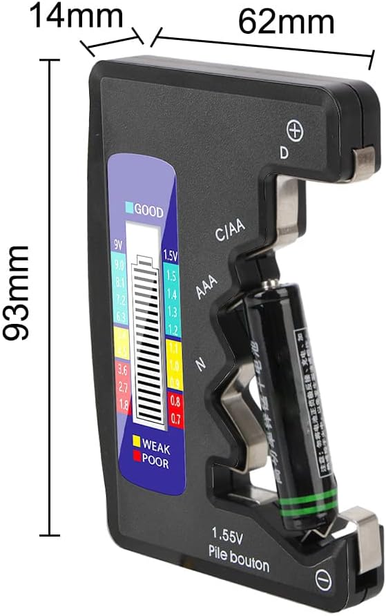 Baterijų testeris - Originalu-pigu