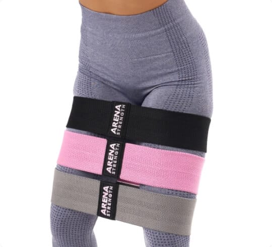 Fitneso gumų komplektas kojoms ir sėdmenims HipWave™ - Originalu-pigu