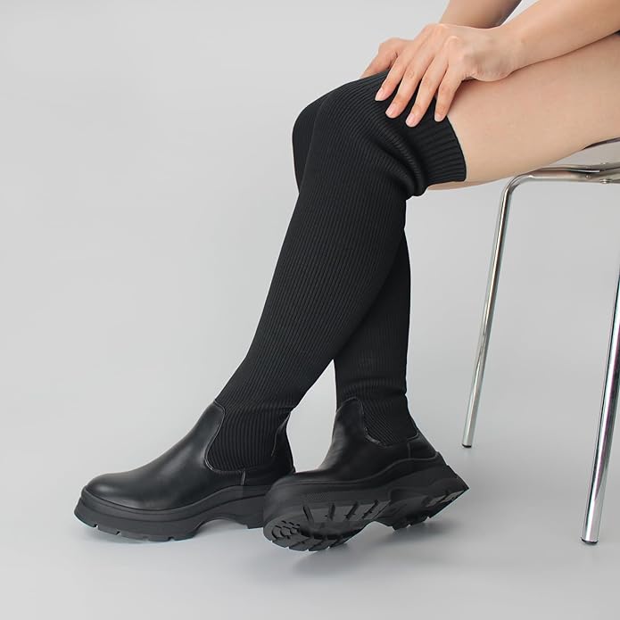 Ilgi moteriški batai virš kelių - Originalu-pigu