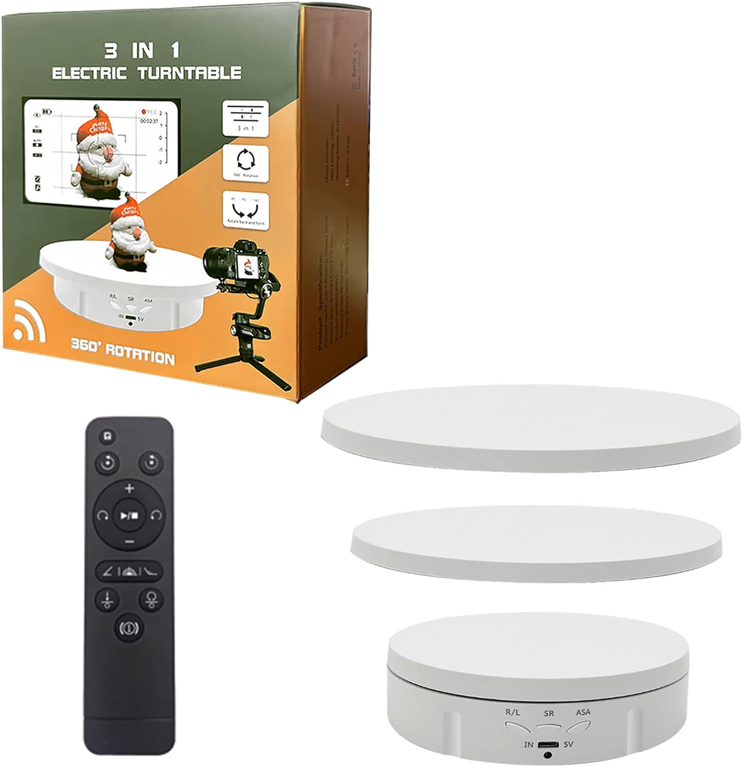 360° laipsnių besisukantis staliukas - Originalu-pigu