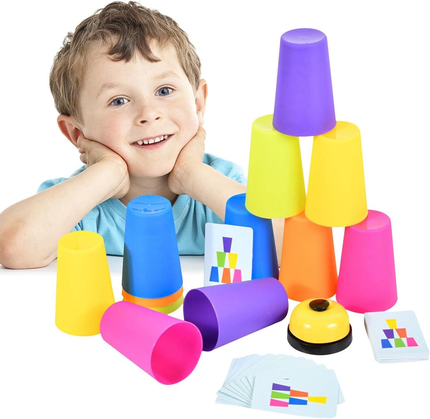 Puodelių bokšto žaidimas - Originalu-pigu