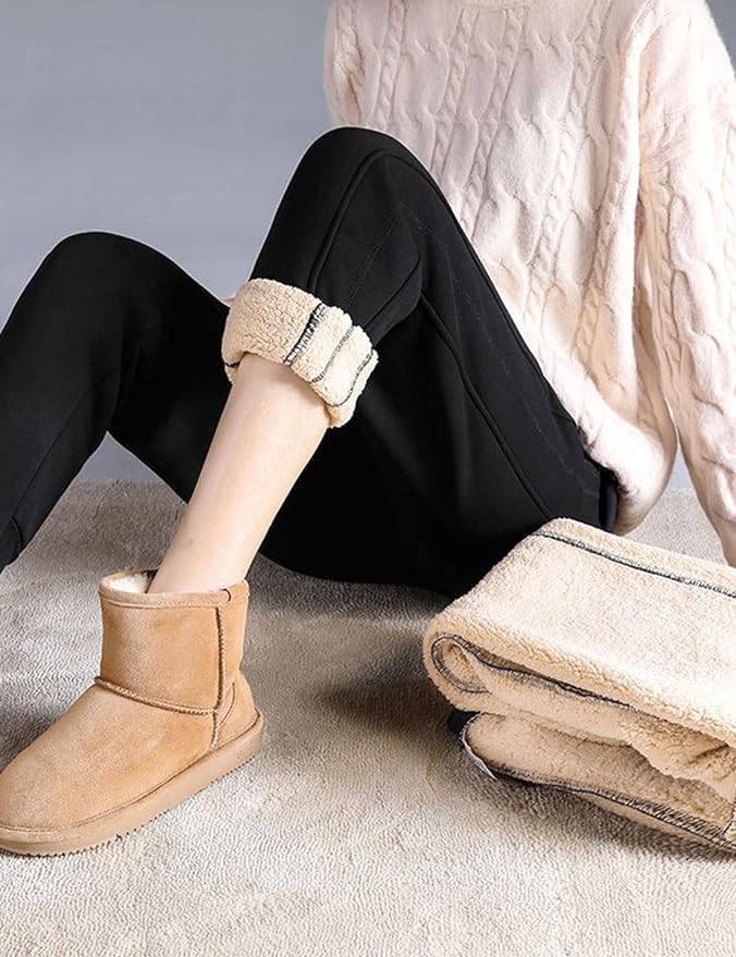 Moteriškos kelnės su šiltu flisu - Originalu-pigu