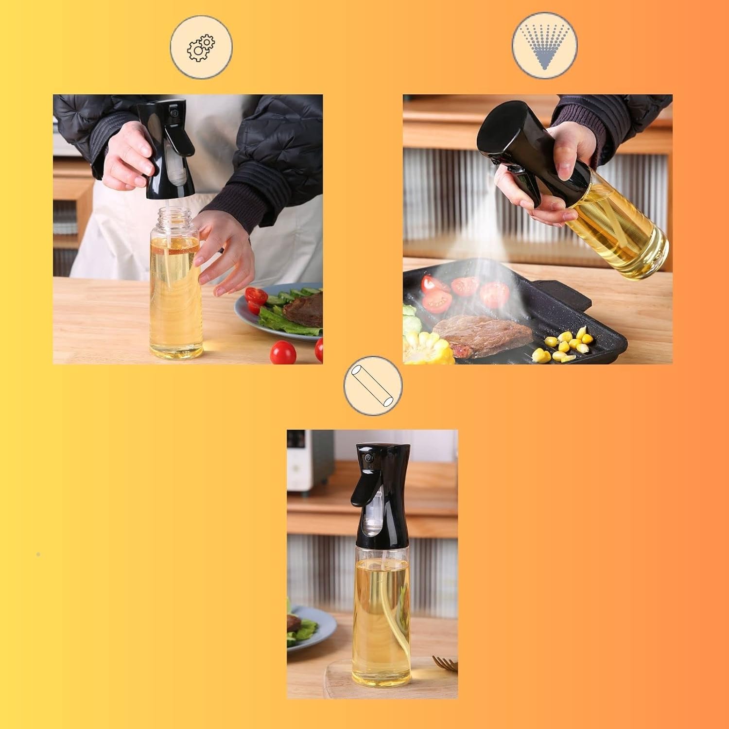 Aliejaus purškiklis: Sveikesnis maistas kasdien! - Originalu-pigu