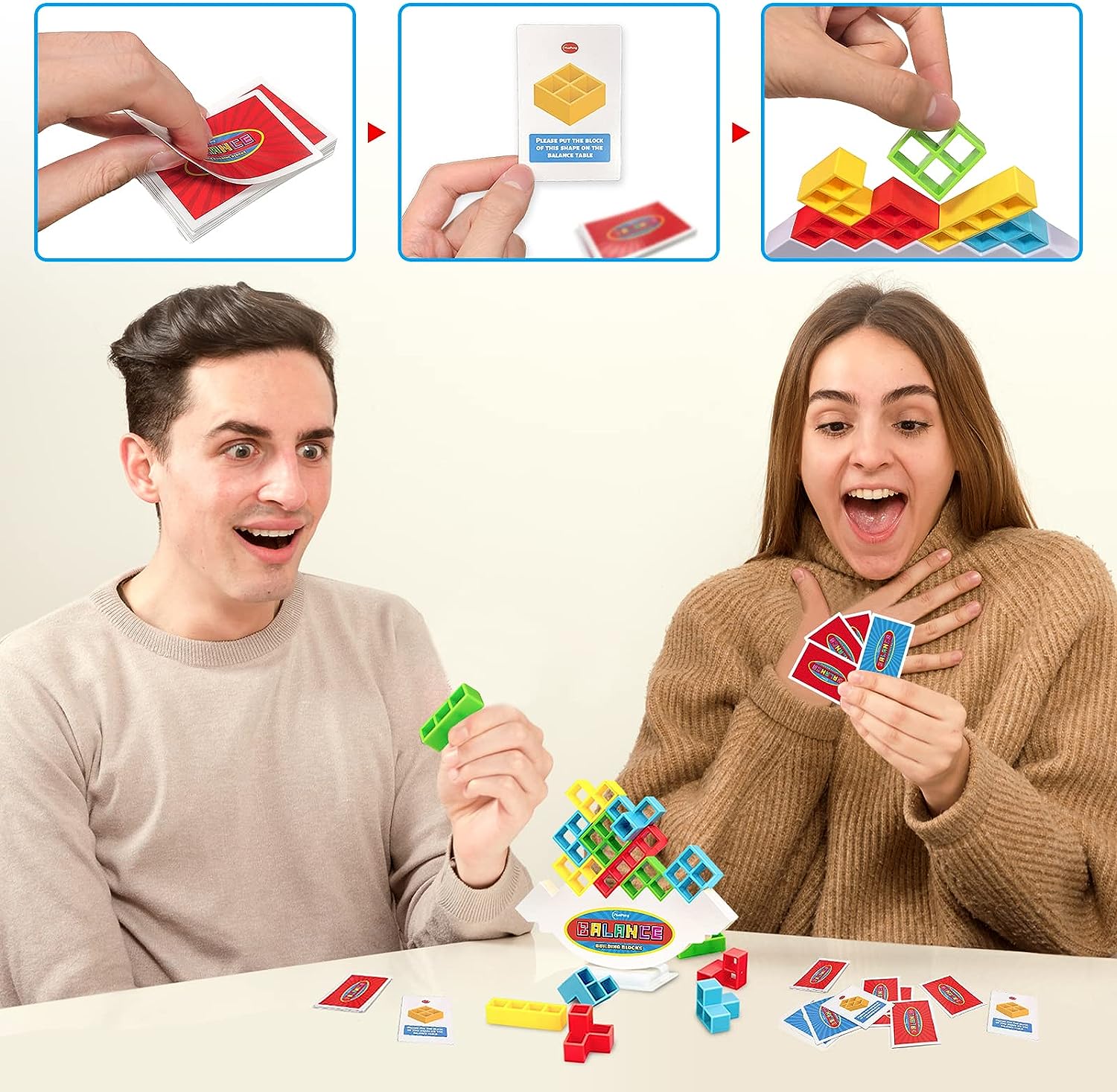 Tetris griūnantis bokštas: smagus žaidimas visai šeimai! - Originalu-pigu