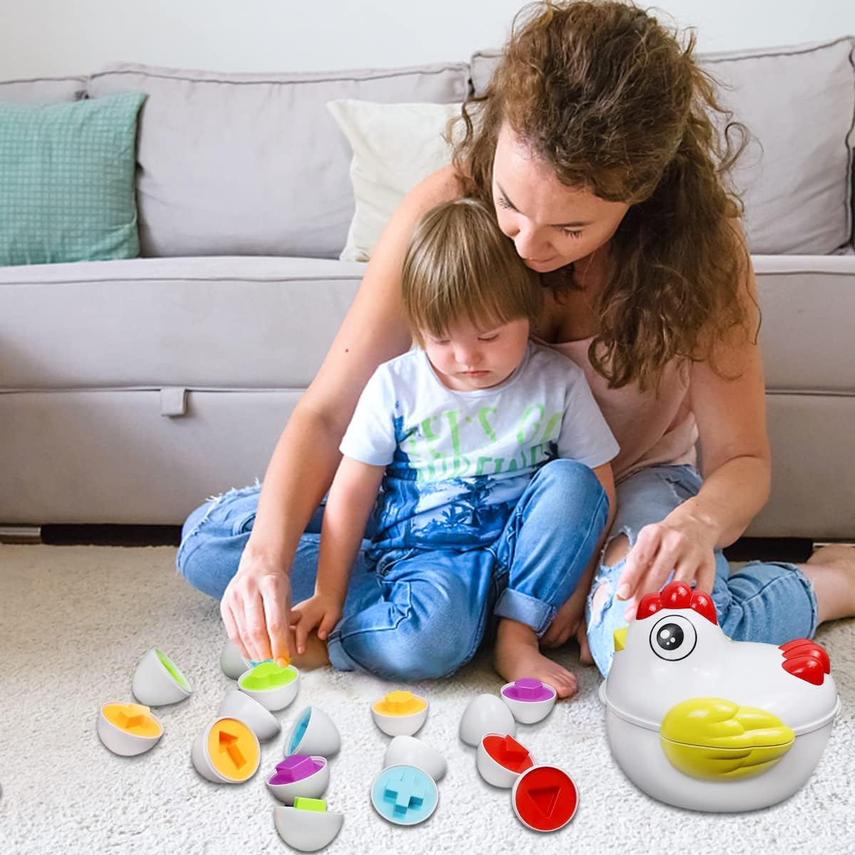 Spalvų ir formų pažinimo žaidimas