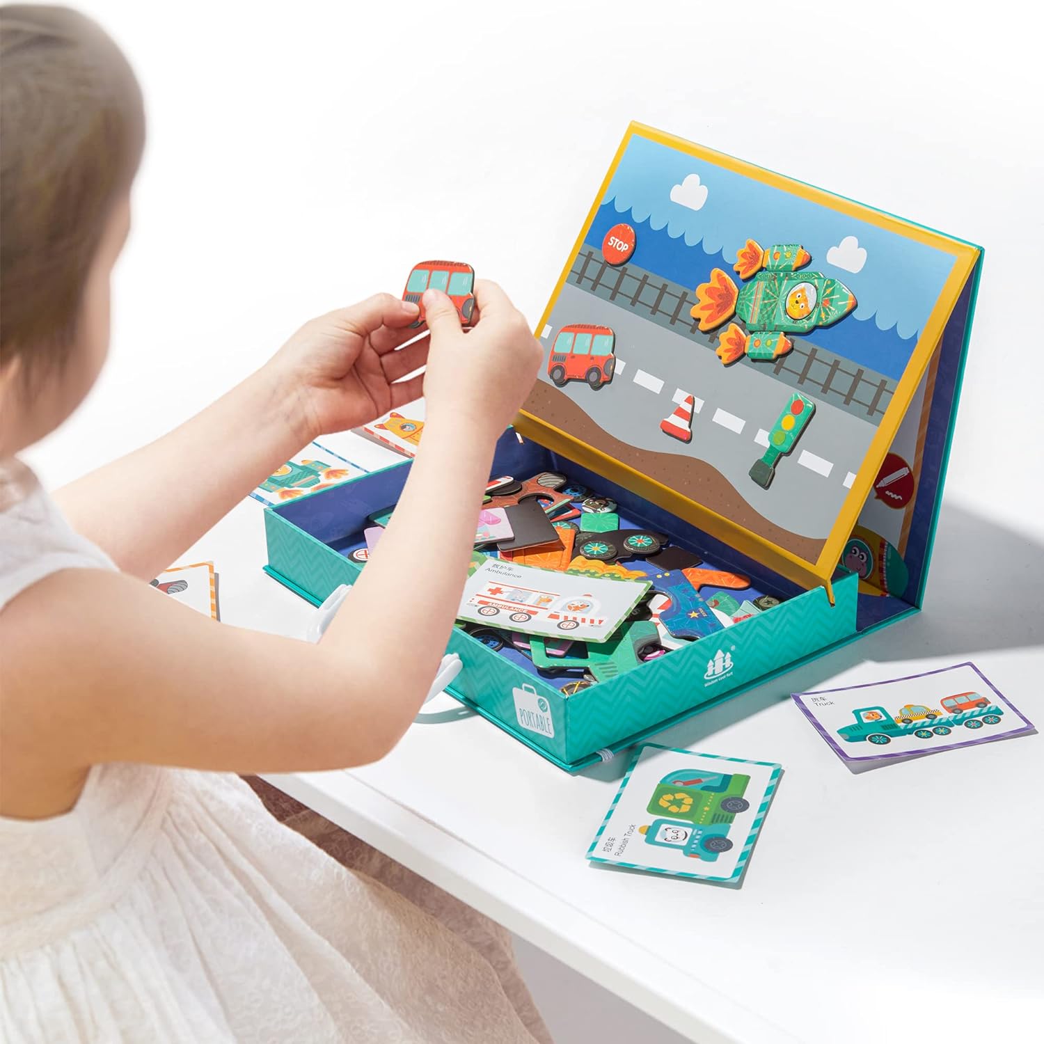 3D magnetinė edukacinė dėlionė - Originalu-pigu