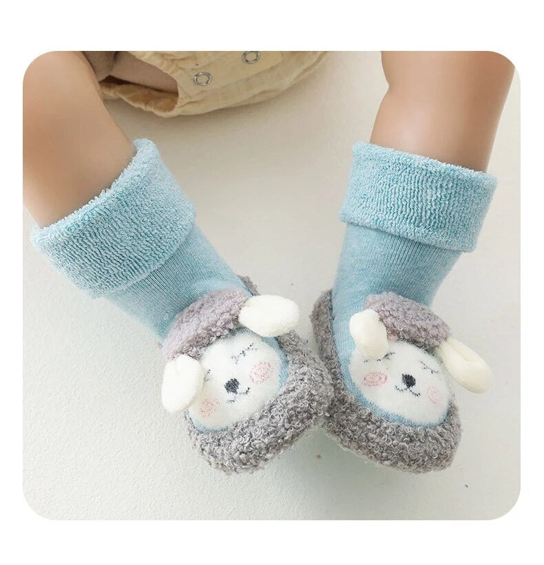 Vaikiškos pliušinės kojinytės-batai - Originalu-pigu