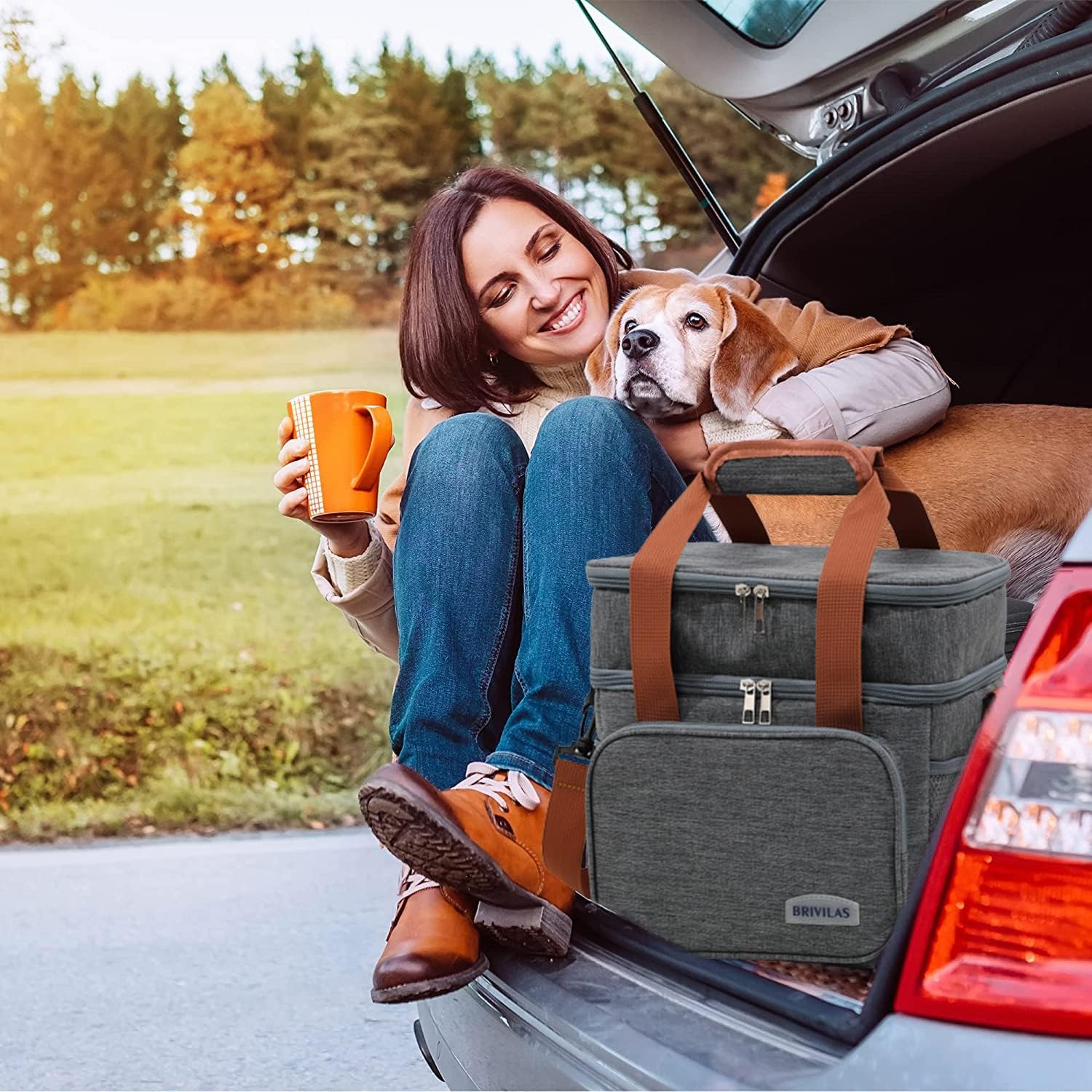 Dvisluoksnis termo krepšelis - Originalu-pigu