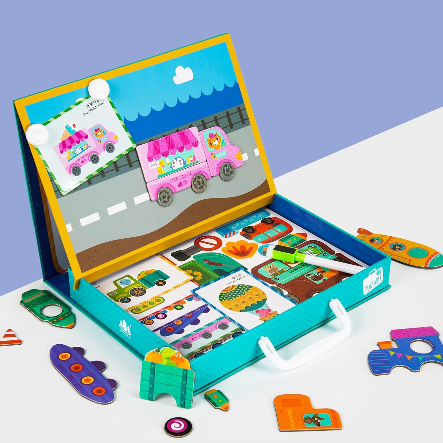 3D magnetinė edukacinė dėlionė - Originalu-pigu