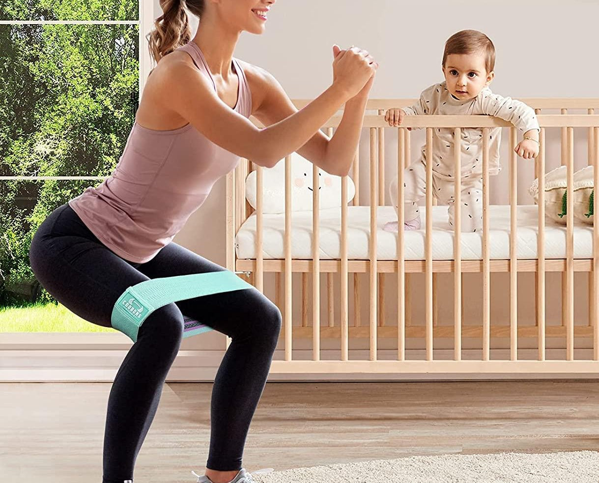 Fitneso gumų komplektas kojoms ir sėdmenims HipWave™ - Originalu-pigu