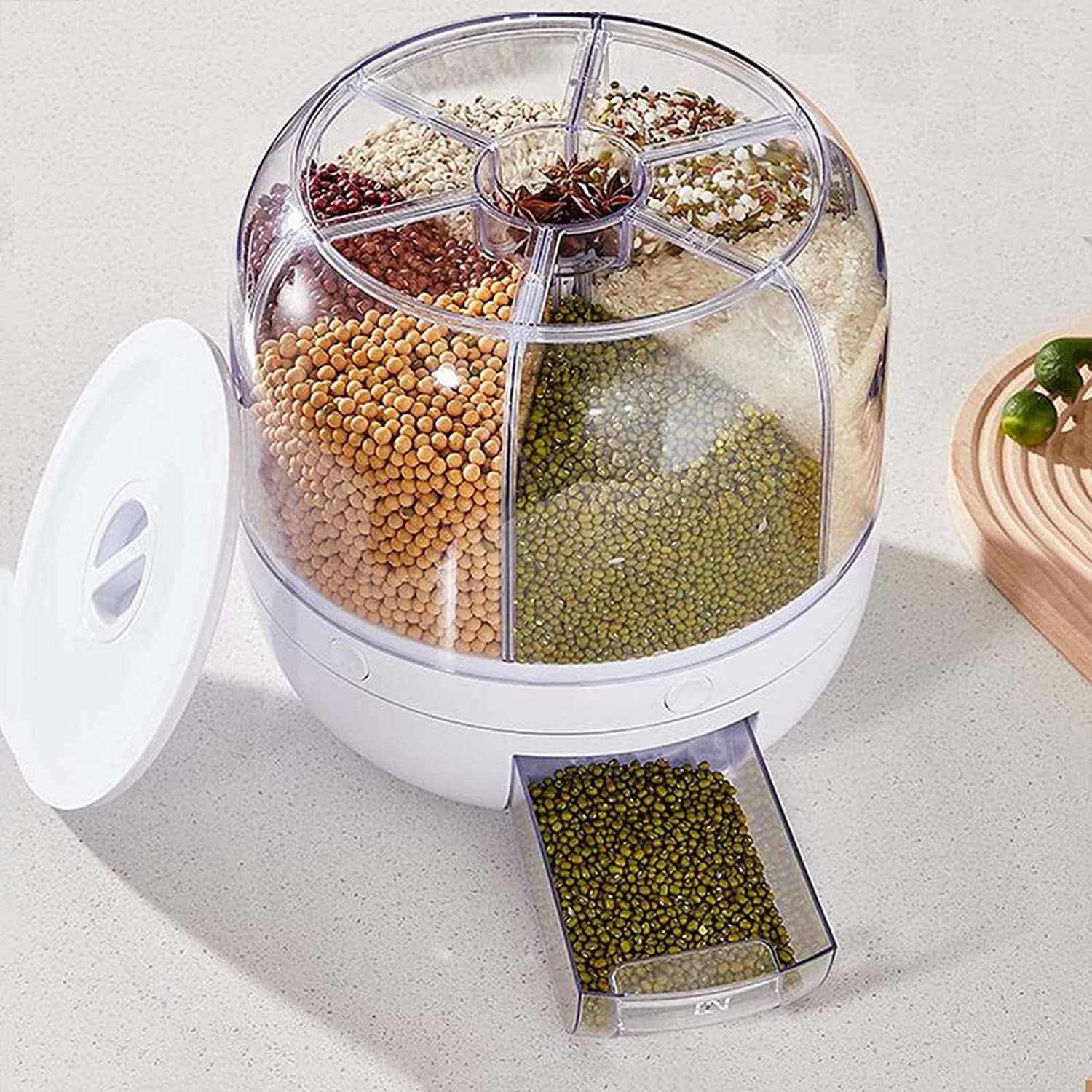 Besisukantis sausų produktų dispenseris - Originalu-pigu