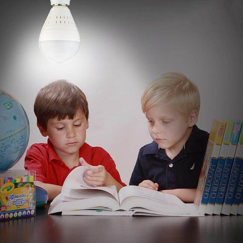 Panoraminė lemputės formos stebėjimo kamera - Originalu-pigu