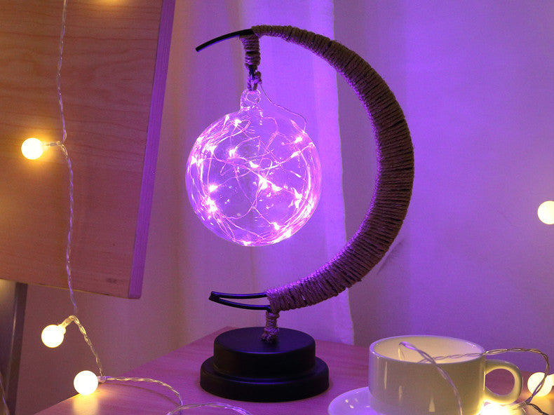 Mėnulio formos naktinė lemputė - Originalu-pigu