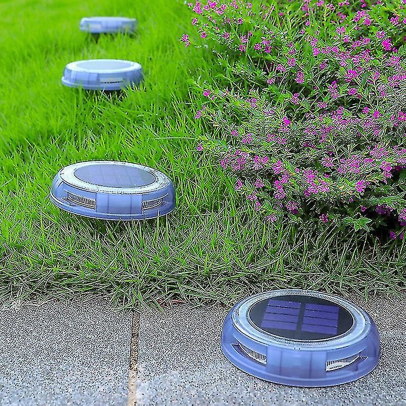 LED žibintai su saulės baterija (4 vnt.) - Originalu-pigu