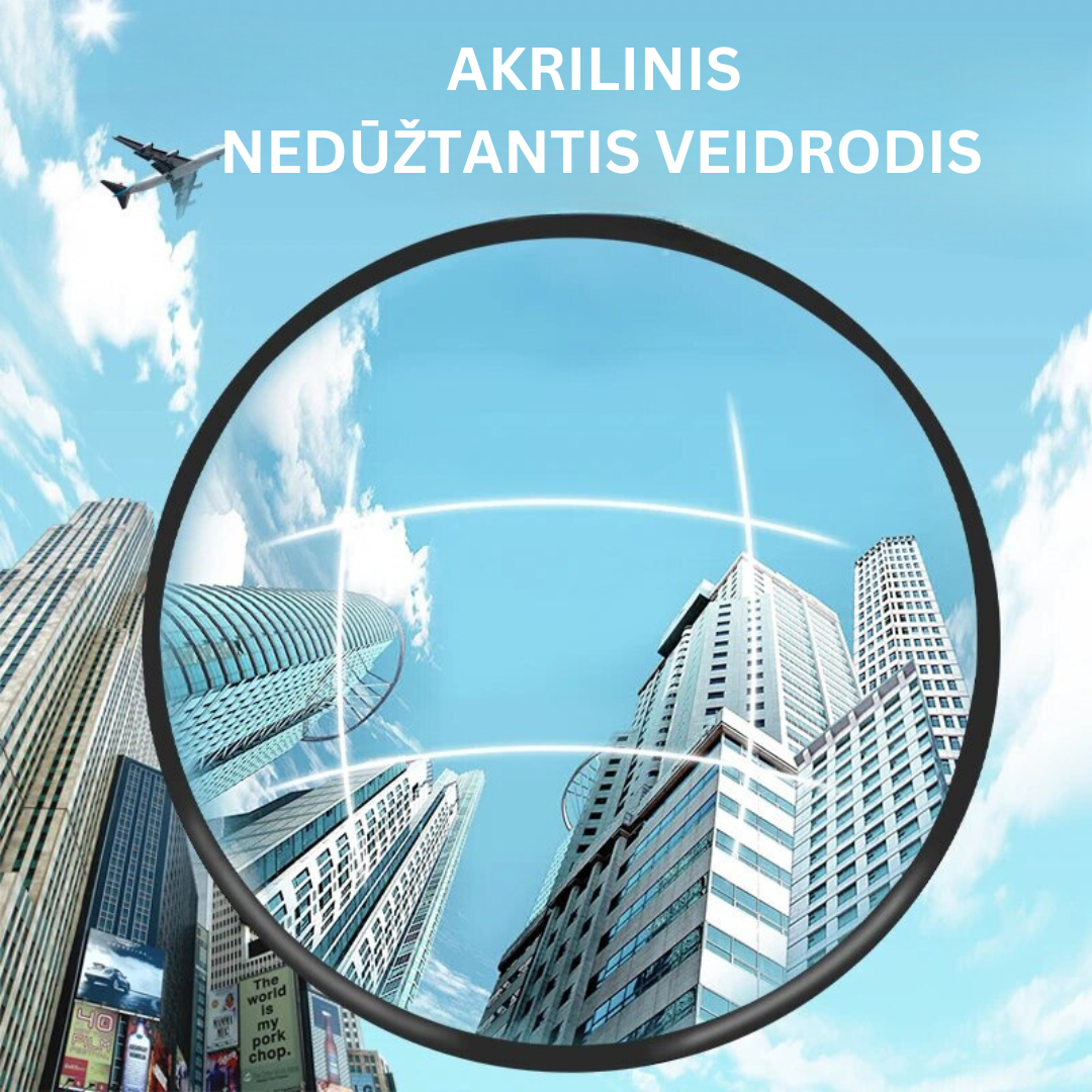 Galinio vaizdo veidrodėlis dviratininkui - Originalu-pigu