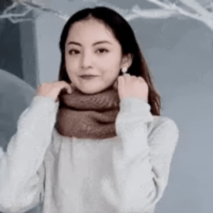 Malonus šalikas-mova žiemai - Originalu-pigu