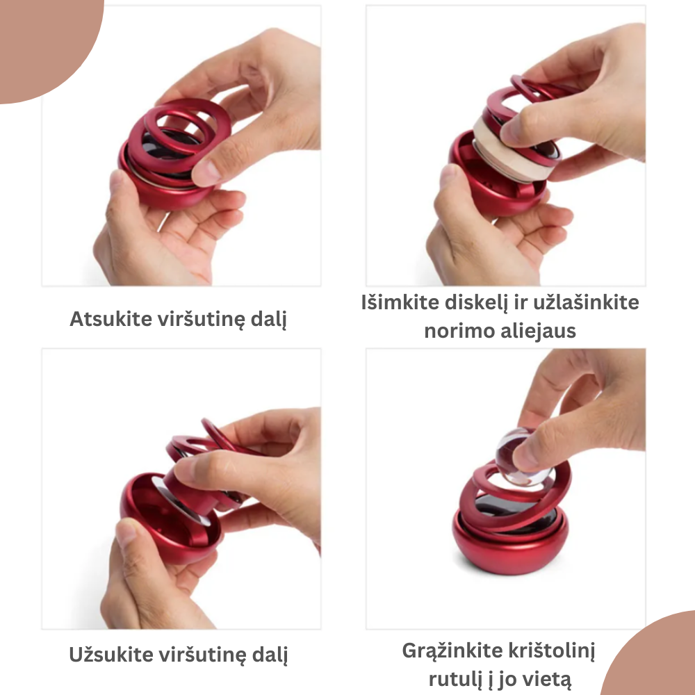 Kvepianti dekoracija automobiliui - Originalu-pigu