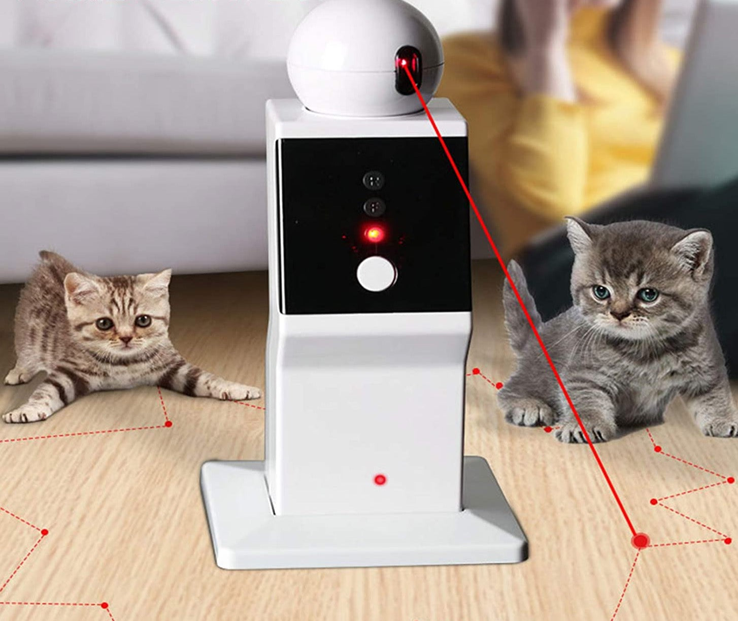 Automatinis lazeris katėms - Originalu-pigu