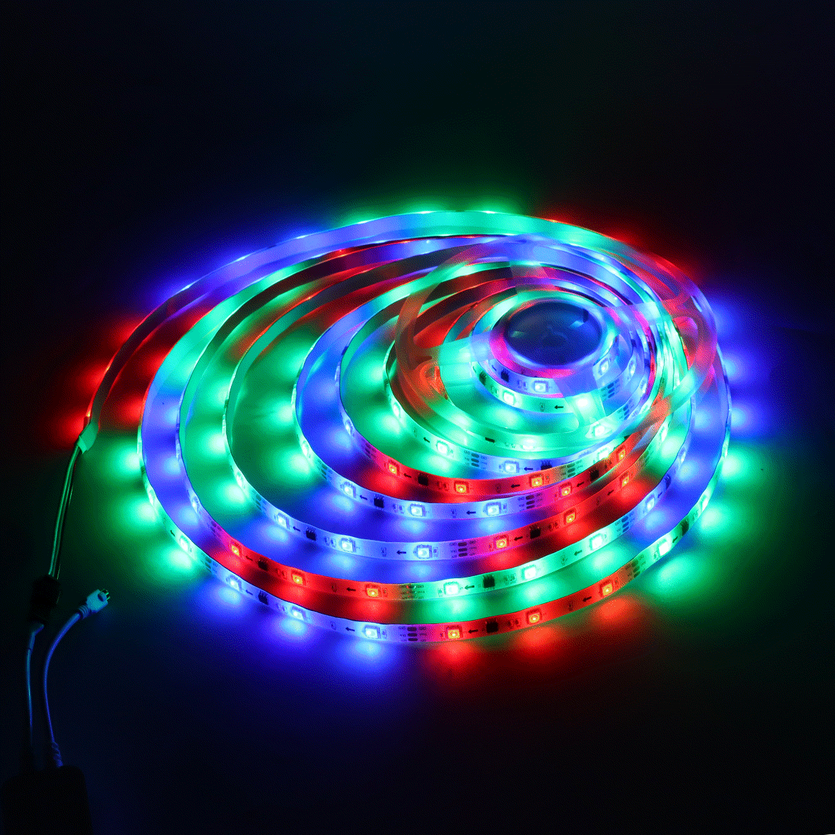 LED RGB juostelė su nuotoliniu valdymu - Originalu-pigu