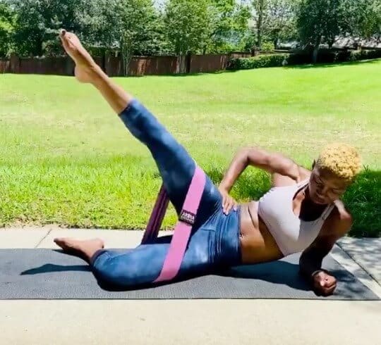 Fitneso gumų komplektas kojoms ir sėdmenims HipWave™ - Originalu-pigu