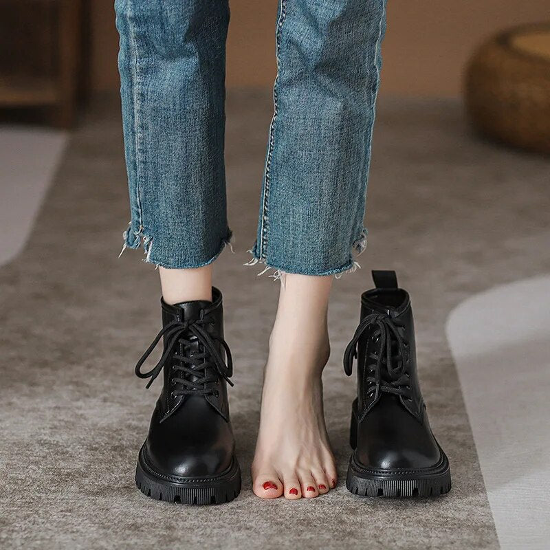 Moteriški vintažiniai auliniai batai - Originalu-pigu