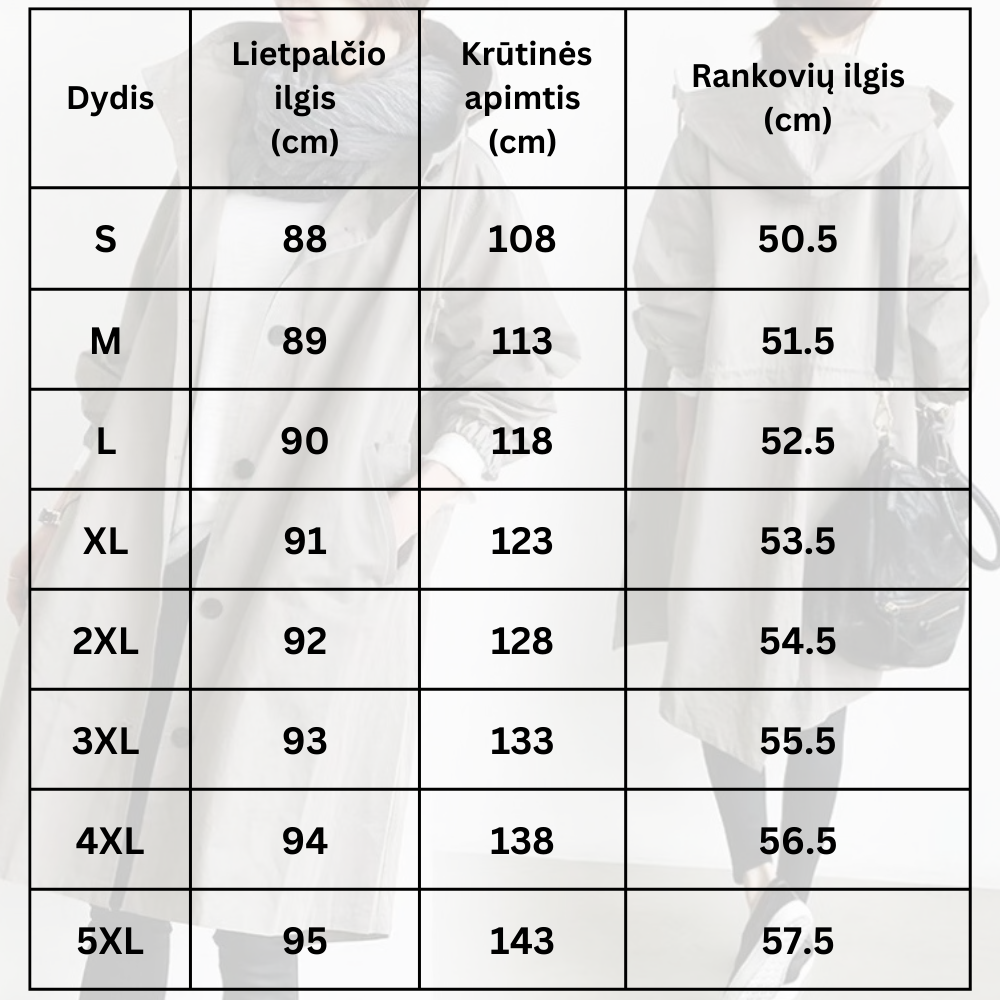 Moteriškas lietpaltis - Originalu-pigu