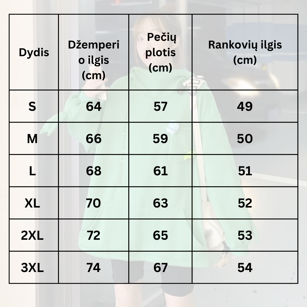 Varlytės formos džemperis - Originalu-pigu