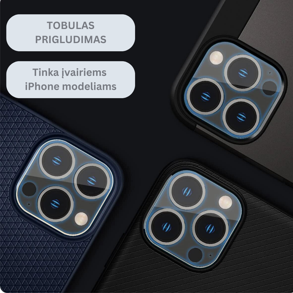 iPhone kameros apsauga - Originalu-pigu