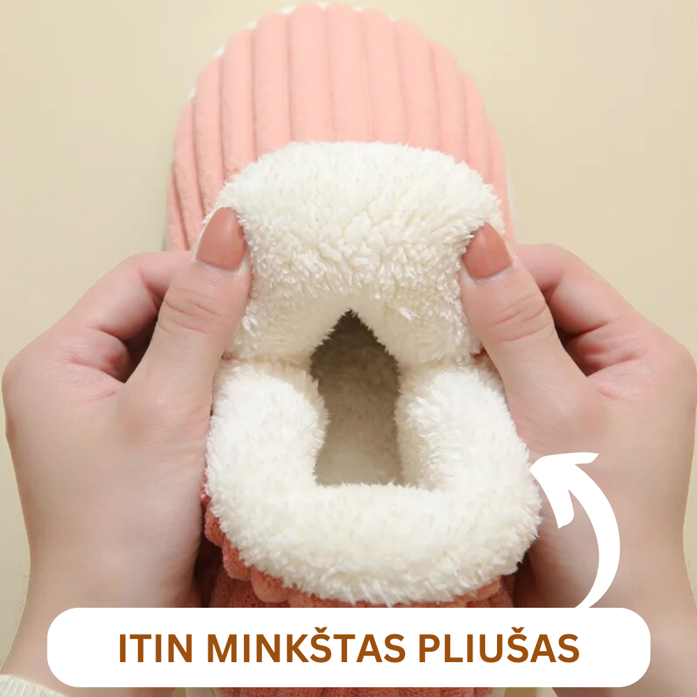 Šiltos šlepetės suaugusiems ir vaikams - Originalu-pigu