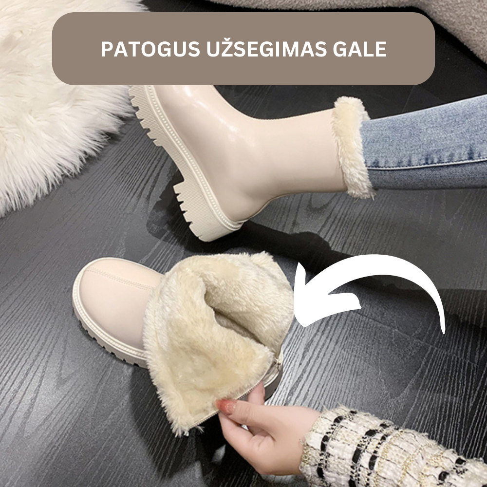 Ilgi moteriški pašiltinti batai - Originalu-pigu