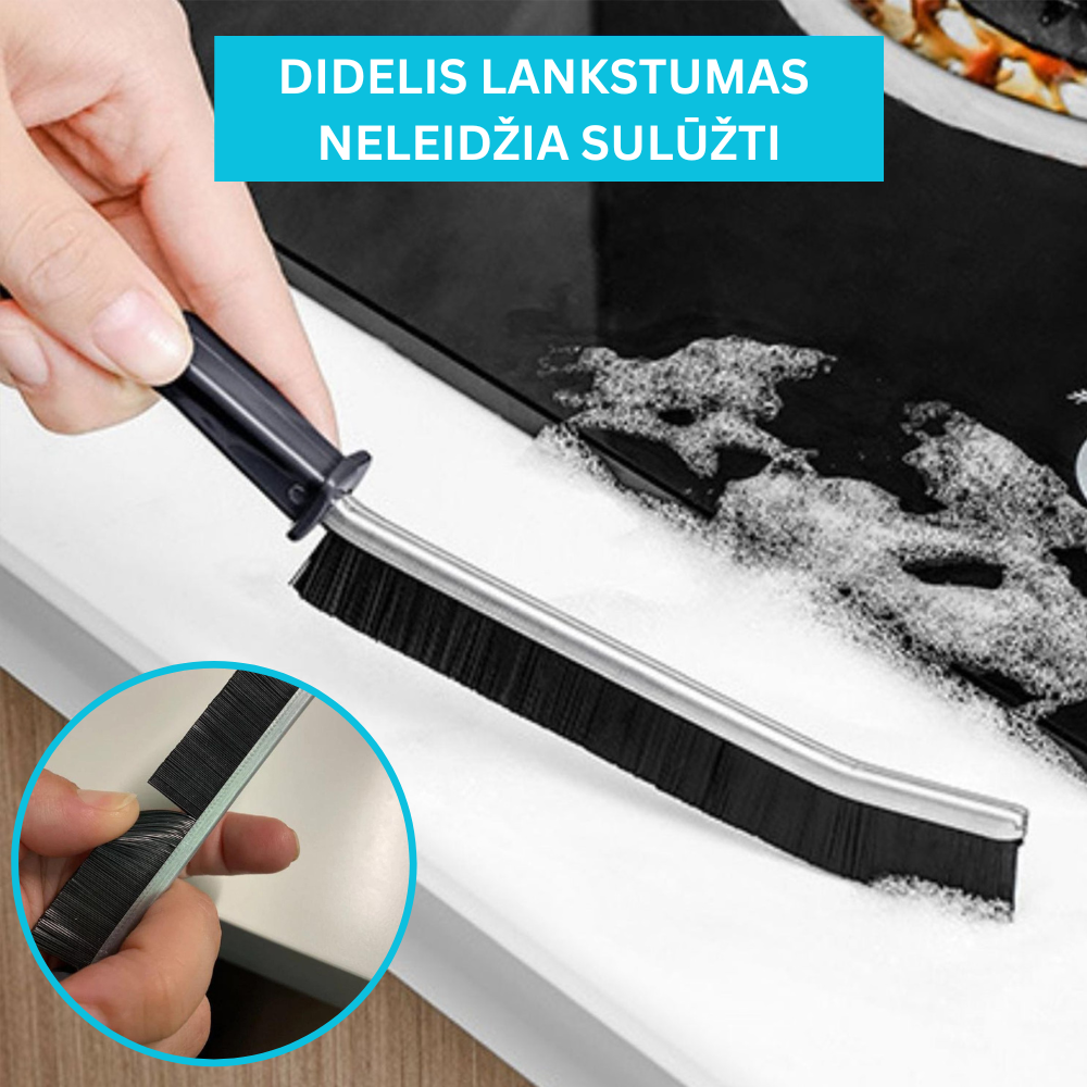 Lankstus valymo šepetėlis (2 vnt.) - Originalu-pigu