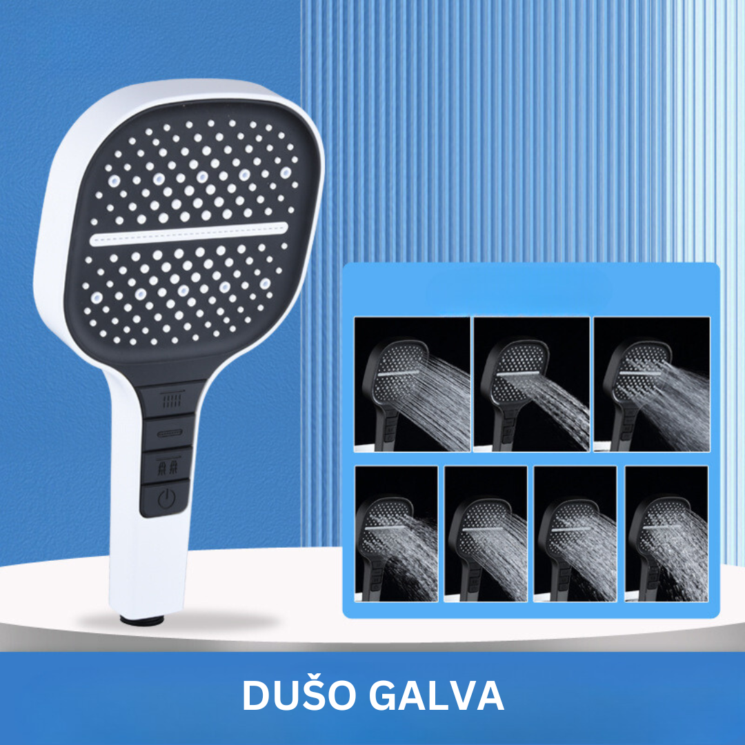 Didelio slėgio dušo galva - Originalu-pigu