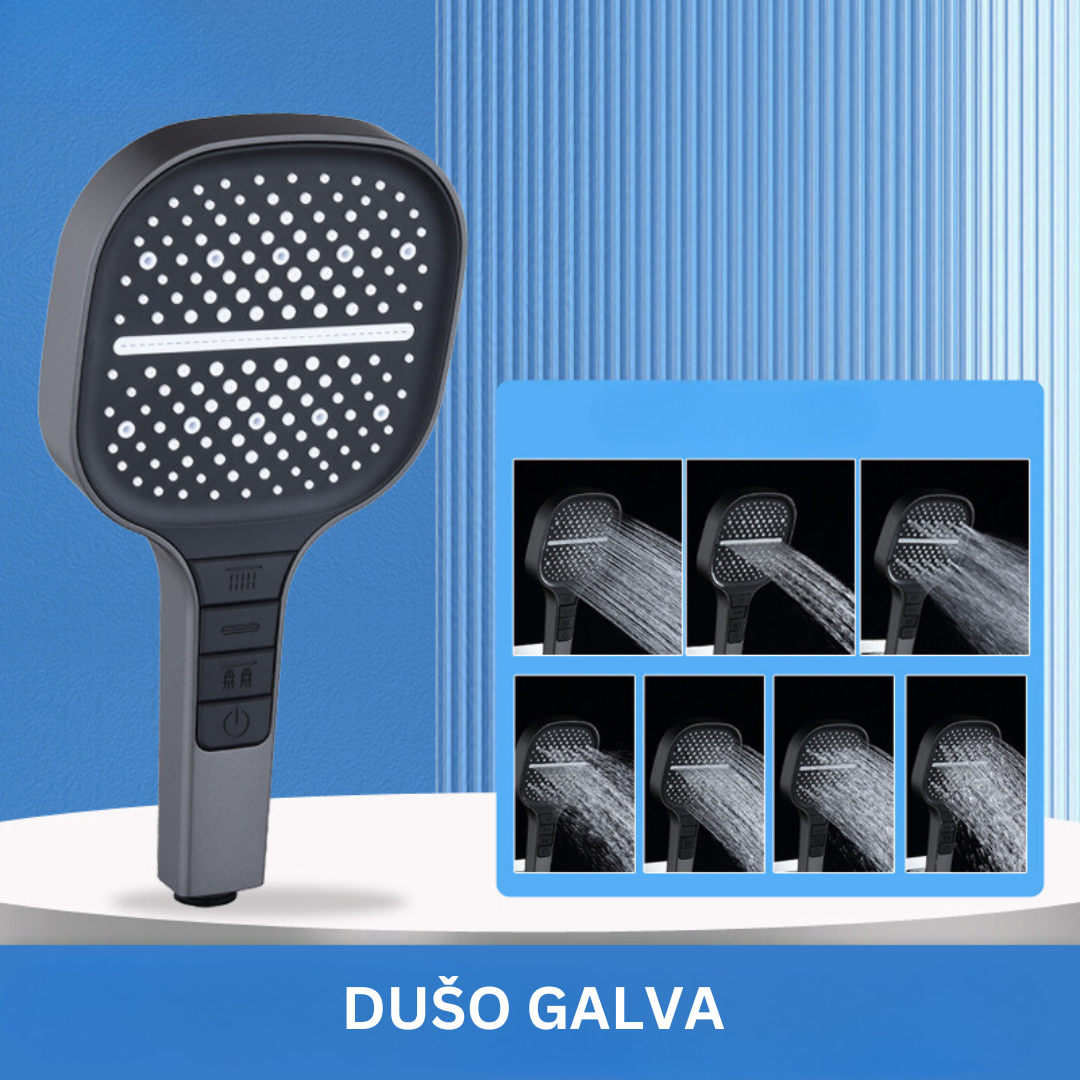 Didelio slėgio dušo galva - Originalu-pigu