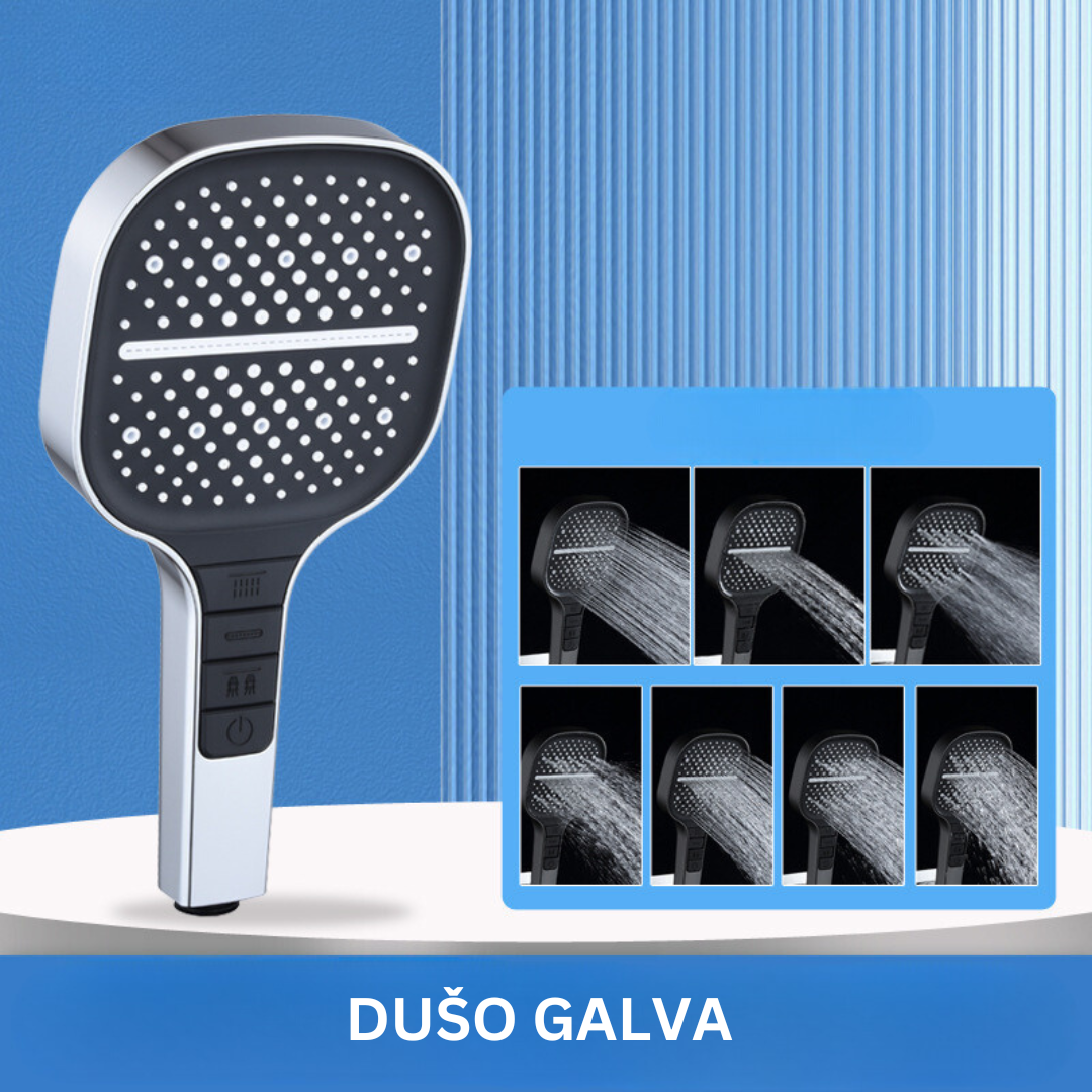 Didelio slėgio dušo galva - Originalu-pigu