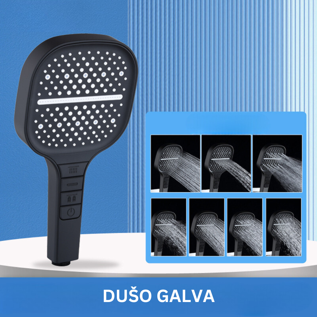 Didelio slėgio dušo galva - Originalu-pigu