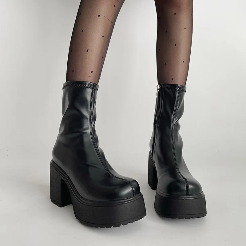 Moteriški aukštakulniai su platforma - Originalu-pigu