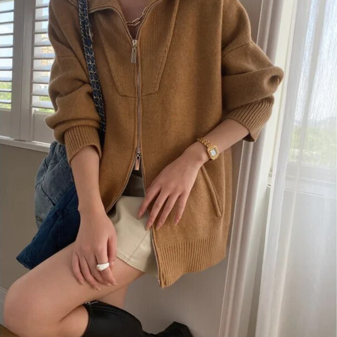 Moteriškas žieminis megztinis - Originalu-pigu