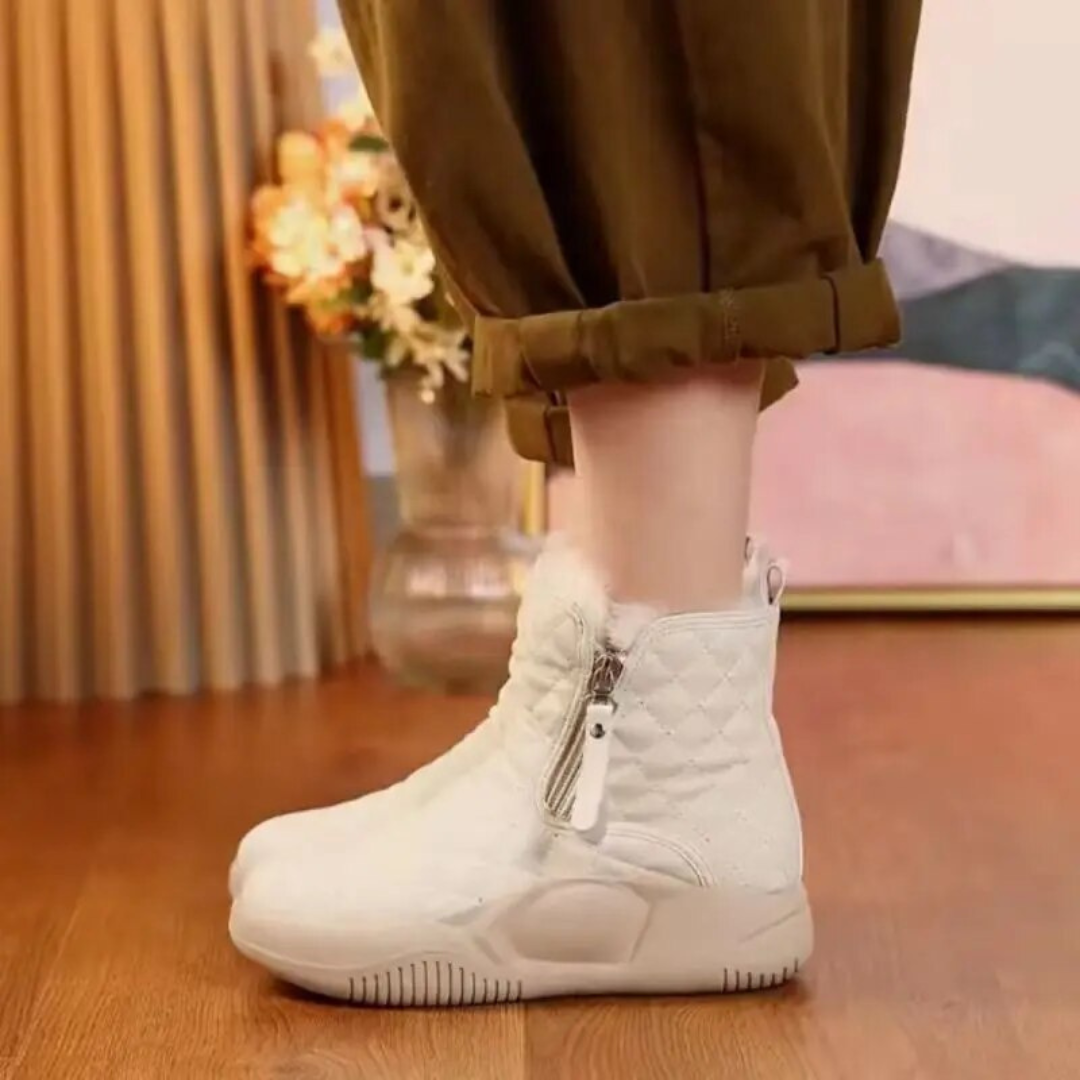 Moteriški žieminiai batai su užtrauktuku - Originalu-pigu